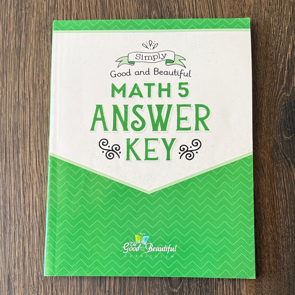 Green Math 5 Answer Key